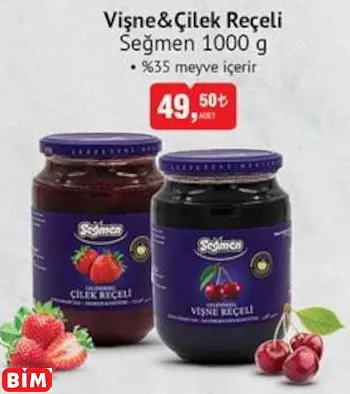 SEĞMEN VİŞNE&ÇİLEK REÇELİ SEĞMEN VİŞNE&ÇİLEK REÇELİ